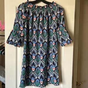 Tracy Negoshian NWT Meg Peacock dress size XS
